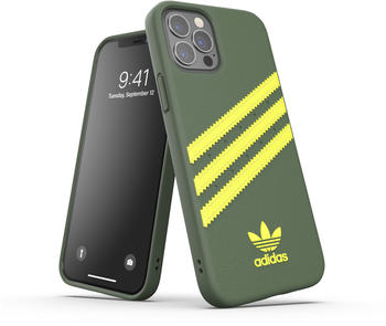 Adidas Moulded Case PU (iPhone 12, iPhone 12 Pro) Grün