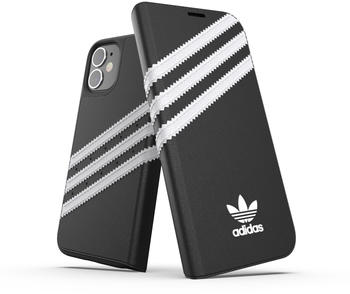 Adidas Booklet Case PU (iPhone 12 Mini) Schwarz
