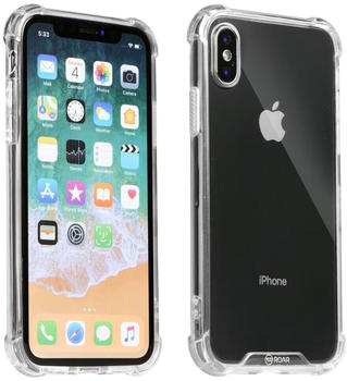 COFI1453 Panzerhülle Bumper Roar Armor SchutzHülle kompatibel mit Samsung Galaxy A22 5G (A226B) Silikon Hülle Zubehör Tasche Panzerschale Panzer in Transparent