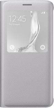 Samsung S View Cover silber (Galaxy S6 Edge+)