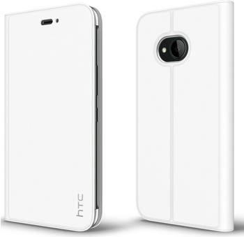 HTC Leder Flip Case (HTC U11 Life) weiß