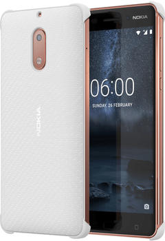 Nokia Carbon Fibre Design CC-802 (Nokia 6) weiß