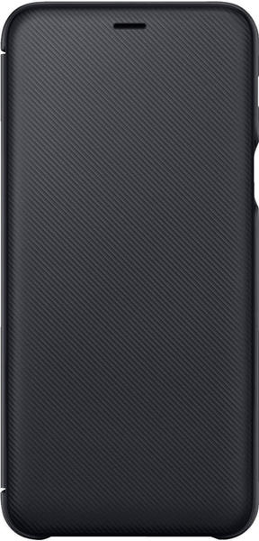 Samsung Wallet Bookcover (Galaxy A6+ 2018) Schwarz