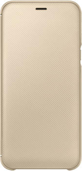 Samsung Wallet Bookcover (Galaxy A6 2018) gold