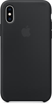 Apple Silikon Case (iPhone Xs) schwarz