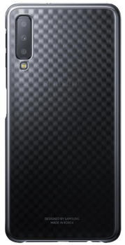 Samsung Gradation Cover EF-AA750 (Galaxy A7 2018) Schwarz