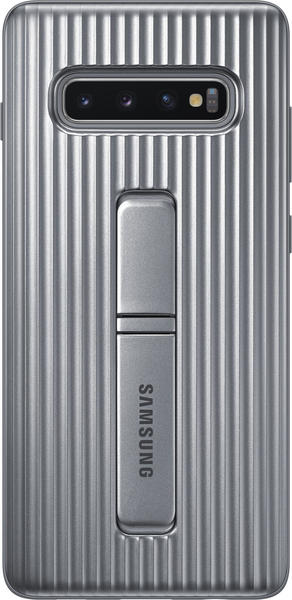 Samsung Protective Standing Cover (Galaxy S10 Plus) silber