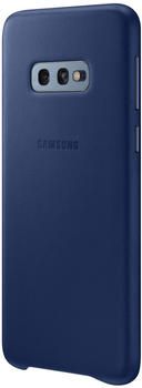 Samsung Leather Cover (Galaxy S10e) dunkelblau