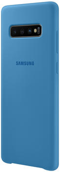 Samsung Silicone Cover (Galaxy S10+) blau