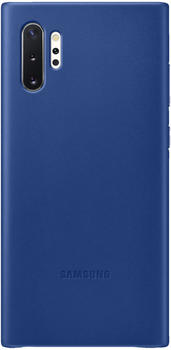Samsung Leather Wallet Cover (Galaxy Note 10+/Note 10+ 5G) blau
