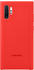Samsung Silicone Cover (Galaxy Note 10+/Note 10 5G) rot