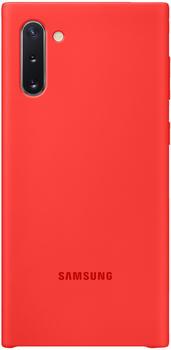 Samsung Silicone Cover (Galaxy Note 10) rot