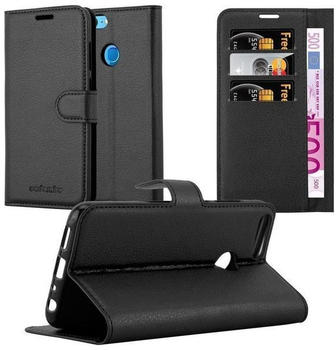 Cadorabo Flip Case für Honor 9 LITE in PHANTOM SCHWARZ