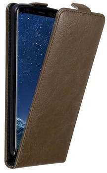 Cadorabo Flip Case für Samsung Galaxy S8 in KAFFEE BRAUN