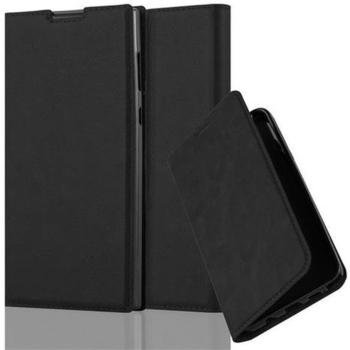 Cadorabo Flip Case für Sony Xperia L1 in NACHT SCHWARZ