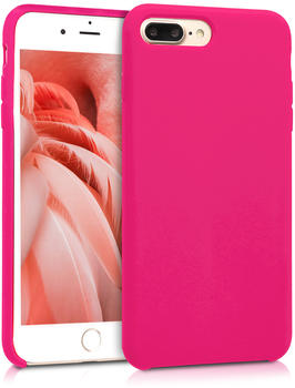 kwmobile Apple iPhone 7 Plus / 8 Plus Hülle - Handyhülle für Apple iPhone 7 Plus / 8 Plus - Handy Case in Neon Pink