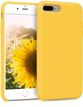 kwmobile Apple iPhone 7 Plus / 8 Plus Hülle - Handyhülle für Apple iPhone 7 Plus / 8 Plus - Handy Case in Vibrant Yellow