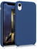 kwmobile Apple iPhone XR Hülle - Handyhülle für Apple iPhone XR - Handy Case in Marineblau