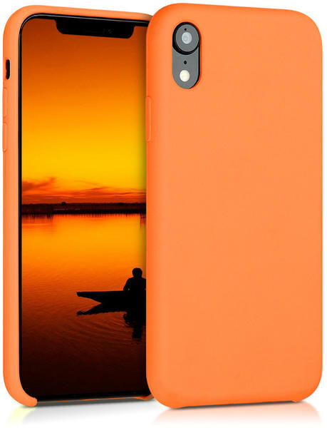 kwmobile Apple iPhone XR Hülle - Handyhülle für Apple iPhone XR - Handy Case in Cosmic Orange