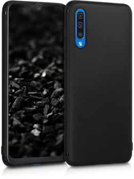kwmobile Samsung Galaxy A50 Hülle - Handyhülle für Samsung Galaxy A50 - Handy Case in Schwarz matt
