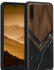 kwmobile Holz Schutzhülle für Huawei P20 Pro - Hardcase Hülle mit TPU Bumper Walnussholz in Holz Glory Marmor Design Schwarz Weiß Dunkelbraun - Handy Case Cover