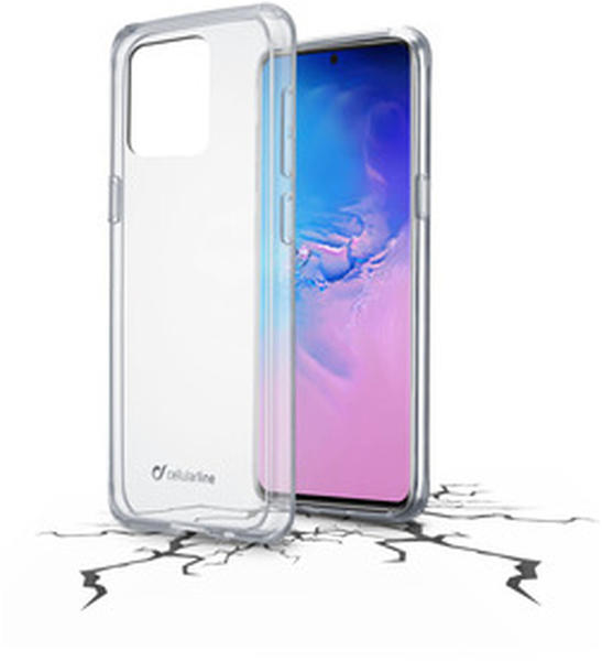 Cellular Line CLEAR DUO Backcover ultra-transparent für Samsung Galaxy S20 Ultra Handyhülle