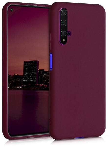 kwmobile Huawei Nova 5T - Handyhülle - Handy Case in Bordeaux Violett
