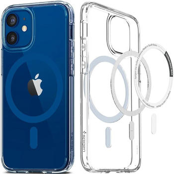 Spigen Schutzhülle Ultra Hybrid Mag MagSafe iPhone 1212 Pro transparent/dunkelblau