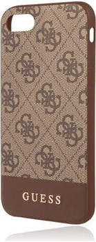 Guess PC/TPU 4G Case für Apple iPhone SE 2 - brown (GUHCI8G4GLBR)