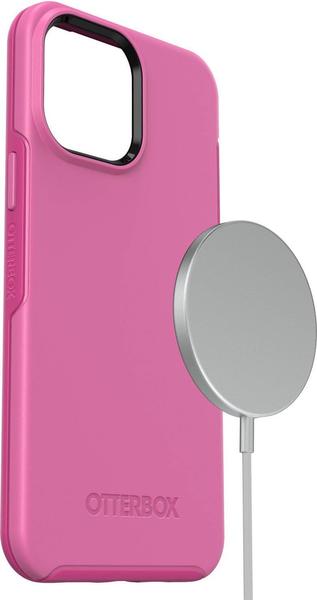 OtterBox Symmetry+ MagSafe (iPhone 13 Pro Max, iPhone 12 Pro Max), Smartphone Hülle, Pink