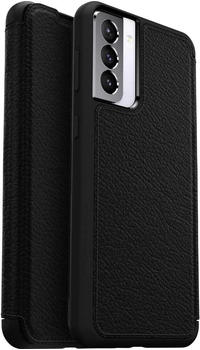 OtterBox Strada Folio (Galaxy S21+), Smartphone Hülle, Schwarz