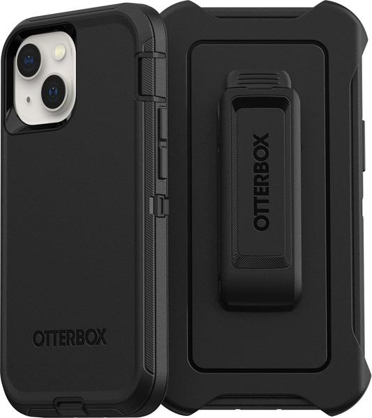 OtterBox Defender (iPhone 13 mini, iPhone 12 Mini), Smartphone Hülle, Schwarz