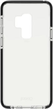 Gear4 Piccadilly (Galaxy S9+), Smartphone Hülle, Schwarz, Transparent