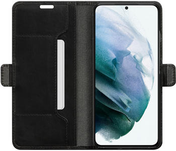 19twenty8 Copenhagen Slim Samsung Galaxy S21 Plus Book Case Leder Schwarz