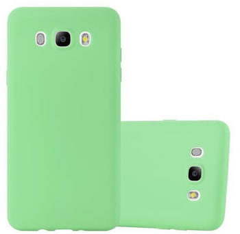 Cadorabo Hülle für Samsung Galaxy J5 2016 in CANDY PASTEL GRÜN Handyhülle aus flexiblem TPU Silikon