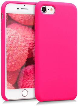kwmobile Apple iPhone 7 / 8 Hülle - Handyhülle für Apple iPhone 7 / 8 - Handy Case in Neon Pink