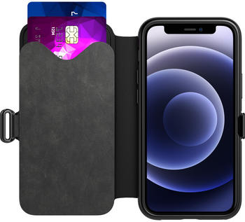 Tech21 UK Tech 21 Evo Wallet iPhone 12 Pro Max Book Case in Schwarz