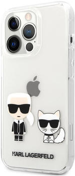 Karl Lagerfeld PC/TPU Ikonik Cover für Apple iPhone 13 Pro Max - Transparent