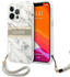 Guess Marble Strap Collection iPhone 13 Pro Grau