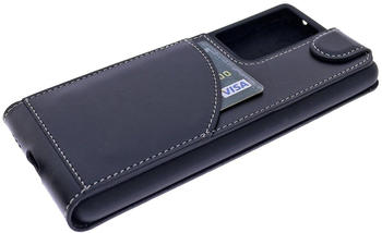 Burkley Vintage Flipcase für Samsung Galaxy S21 Ultra