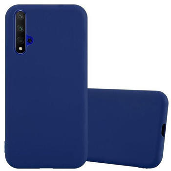 Cadorabo TPU Candy Cover (Huawei Nova 5T), Smartphone Hülle, Blau