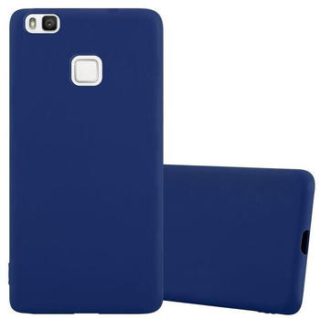 Cadorabo Hülle für Huawei P9 LITE 2016 / G9 LITE Schutzhülle in Blau Handyhülle TPU Silikon Etui Case Cover
