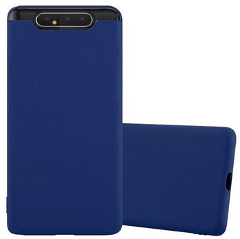 Cadorabo Hülle für Samsung Galaxy A80 / A90 4G Schutzhülle in Blau Handyhülle TPU Silikon Etui Case Cover