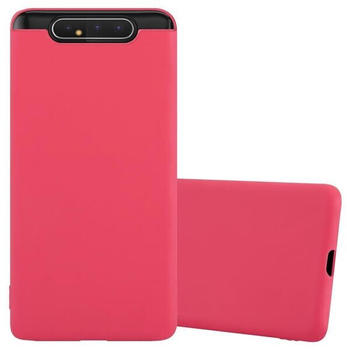 Cadorabo TPU Candy Cover (Galaxy A90 Galaxy A80) Rot