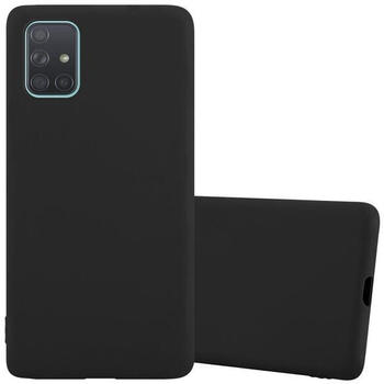Cadorabo TPU Candy Cover (Galaxy A71 5G) Schwarz