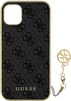 Guess Apple iPhone 11 4G Charms Schutzhülle mit dekorativem Anhänger - Schwarz