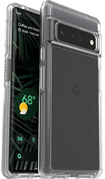 OtterBox Handyhülle für Google Pixel 6 Pro, Schlanke, sturzgeschützte, transparente Schutzhülle, Symmetry Clear Serie - Transparent, 77-84090
