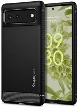 Spigen Case Rugged Armor (Google Pixel 6) Schwarz