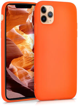 kwmobile Apple iPhone 11 Pro Hülle - Handyhülle für Apple iPhone 11 Pro - Handy Case in Neon Orange