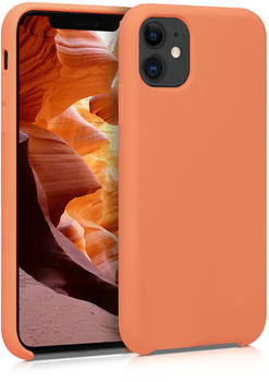kwmobile Apple iPhone 11 Hülle - Handyhülle für Apple iPhone 11 - Handy Case in Papaya